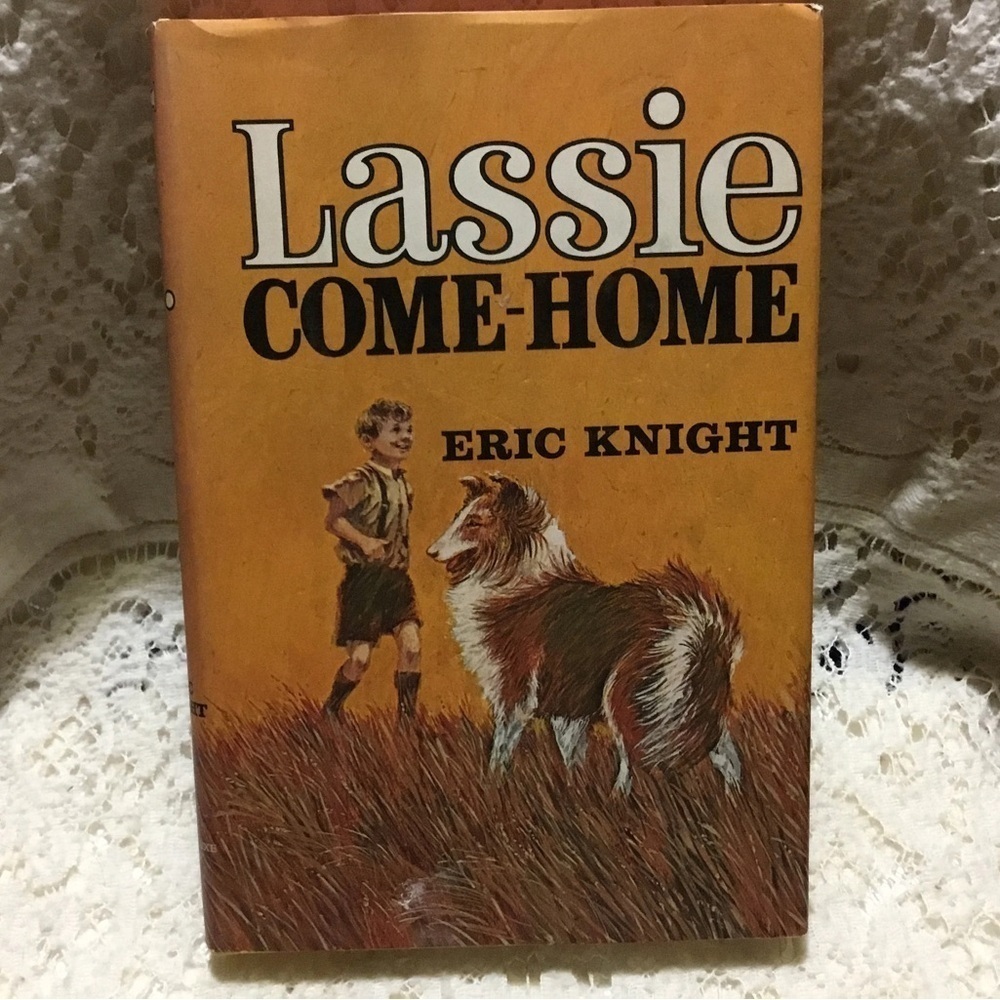 Lassie Come-Home by Eric Knight Vintage 1964 hardcover with dust cover book